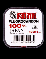 Леска Fanatik Fluorocarbon 10м (0,210мм)