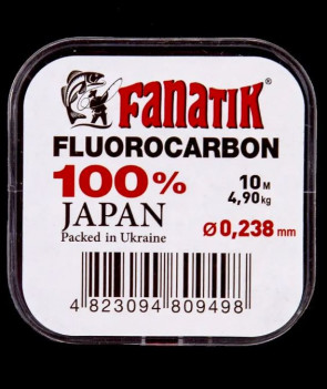 Леска Fanatik Fluorocarbon 10м (0,238мм)