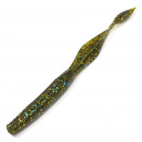 Силиконовая приманка Fish Arrow Candle Tail 4" #346 (GP/Black&Blue&Gold)