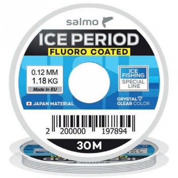 Леска Salmo Ice Period Fluoro Coated 0.08 30м 0.61кг