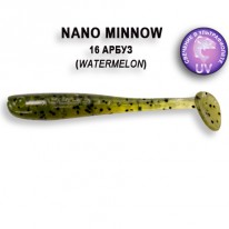 Виброхвост Crazy Fish "Nano Minnow" (8-шт,4,0см) 6-4-16-4