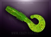 Твистер Crazy Fish "Power Mace 1.4" (8-шт,4см) 10-4-21-1