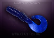 Твистер Crazy Fish "Power Mace 1.4" (8-шт,4см) 10-4-24-6