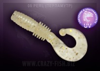 Твистер Crazy Fish "Power Mace 1.4" (8-шт,4см) 10-4-5-1