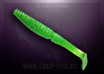Виброхвост Crazy Fish "Scalp minnow 5.5" (4-шт,13см) 19-13-21-4