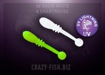 Приманка Crazy Fish "Whitebait 1" (20-шт,2,1см) 16-2-6-1 16-2-49-1