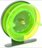 Катушка проводочная Namazu "Scoter" пластиковая (усил.), р. 6,5 см, зеленая/220/ N-65P01S