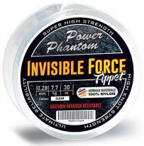 Леска Power Phantom Invisible Force Tippet Clear 0.08 1.4кг 30м