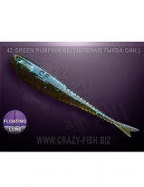 Слаг Crazy Fish "Glider 2.2" (10-шт,5,5см) F35-55-42-6