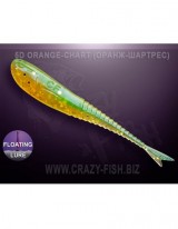 Слаг Crazy Fish "Glider 3.5" (8-шт,9см) F36-90-5D-6