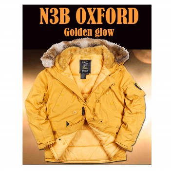 Куртка N3B OXFORD цвет Golden Glow/Amber.разм-L (Nord Storm) США