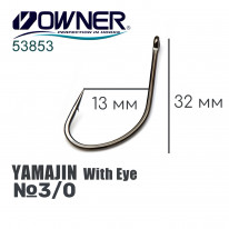 Крючки OWNER  53853  №3/0 YAMA