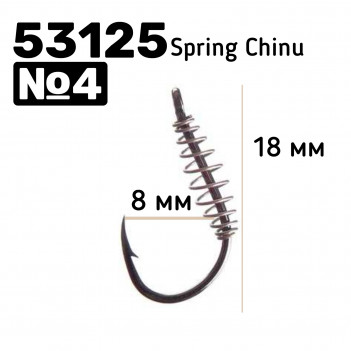 Крючки OWNER  53125  №4 SPRING CCN