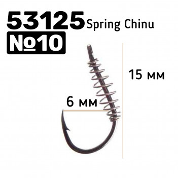 Крючки OWNER  53125  №10 SPRING CCN