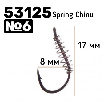 Крючки OWNER  53125  №6 SPRING CCN