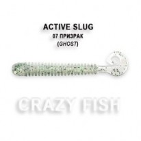 Твистер Crazy Fish "Active Slug" (8-шт,7,1см) 2-7.1-7-3