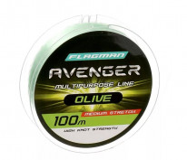 Леска Flagman Avenger Olive Line 100м 0,30мм