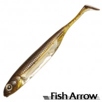 Виброхвост Fish Arrow Flash J Shad 5" №01 (GP/Silver)