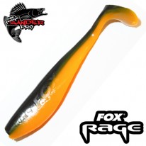 Виброхвост Fox Rage Zander Pro Shad 14см Carrot n Black NSL584